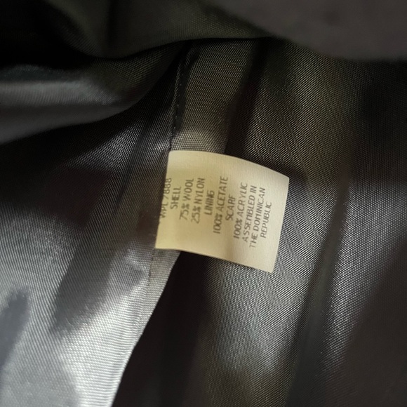 Vintage Blue Gray Wool Coat Womens size small/medium - Picture 4 of 7